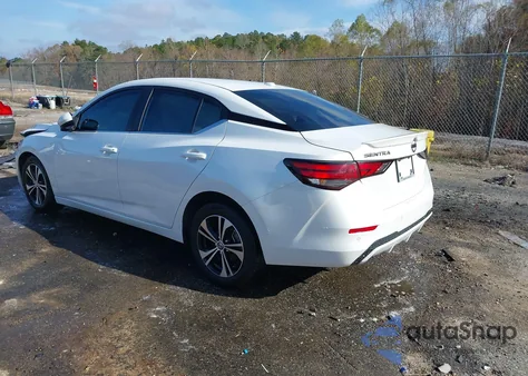 2022 Nissan Sentra Sv Xtronic Cvt z USA, uszkodzony, nr VIN 3N1AB8CVXNY317529